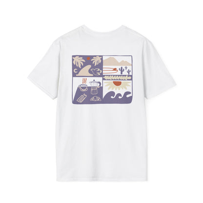 A perfect surf day Unisex T-Shirt