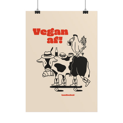 Vegan af Poster