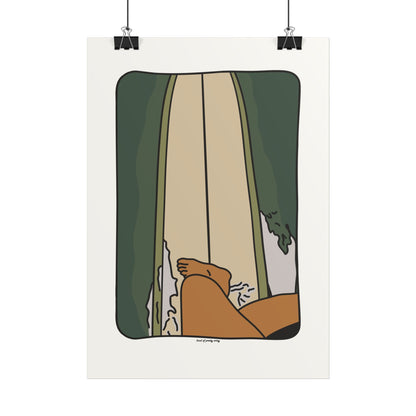 Babysteps on babywaves Poster