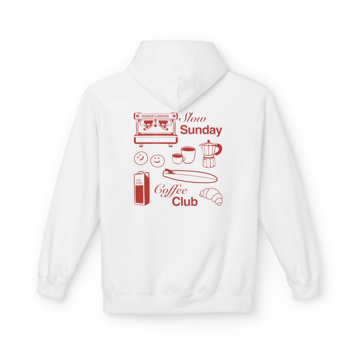 Landlocked Slow Sunday Coffee Club Hooded Sweatshirt