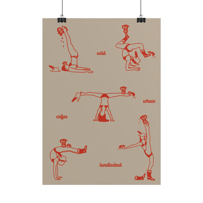 Wild Coffee Poster