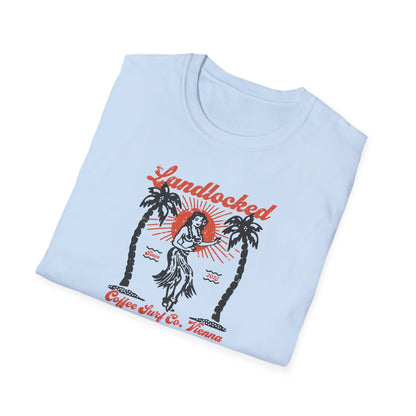 Landlocked Hula Girl Unisex T-Shirt