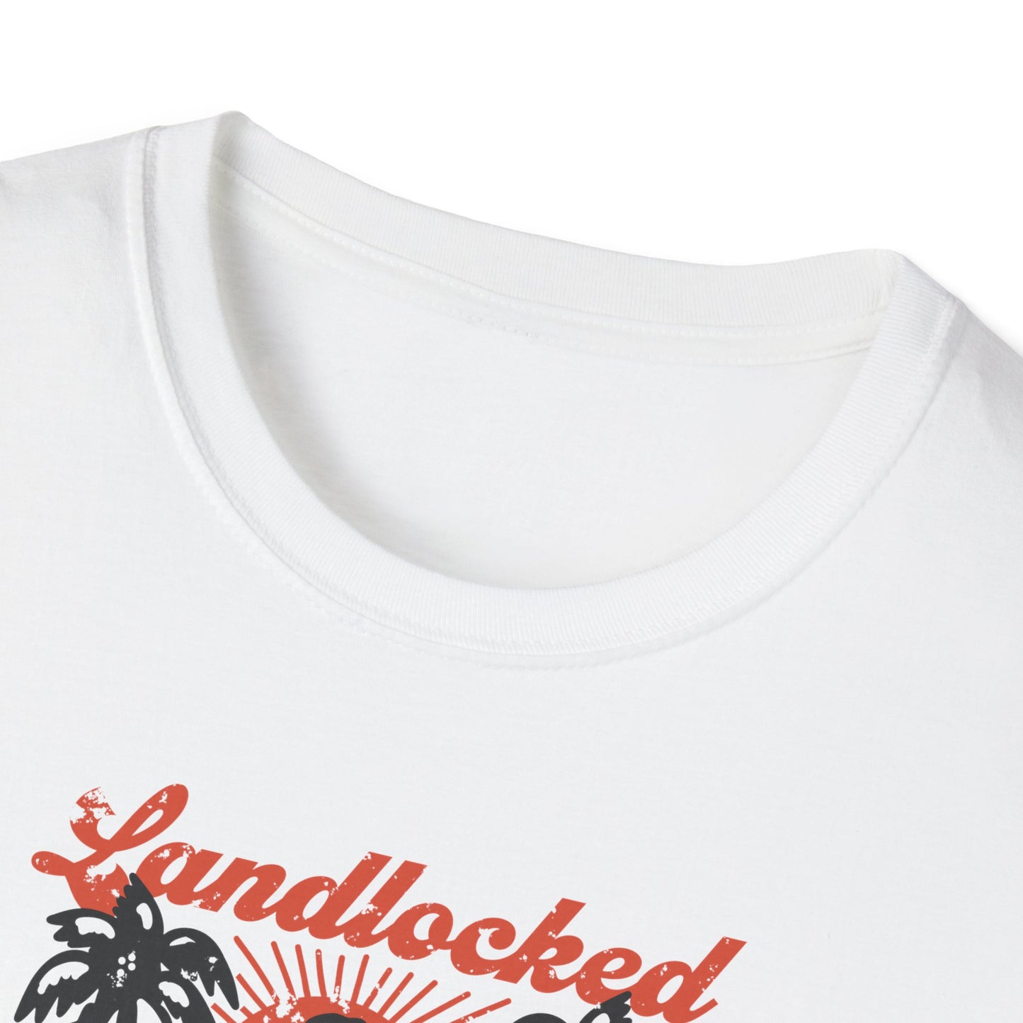 Landlocked Hula Girl Unisex T-Shirt