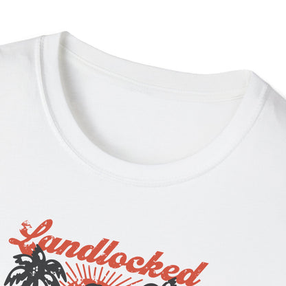 Landlocked Hula Girl Unisex T-Shirt