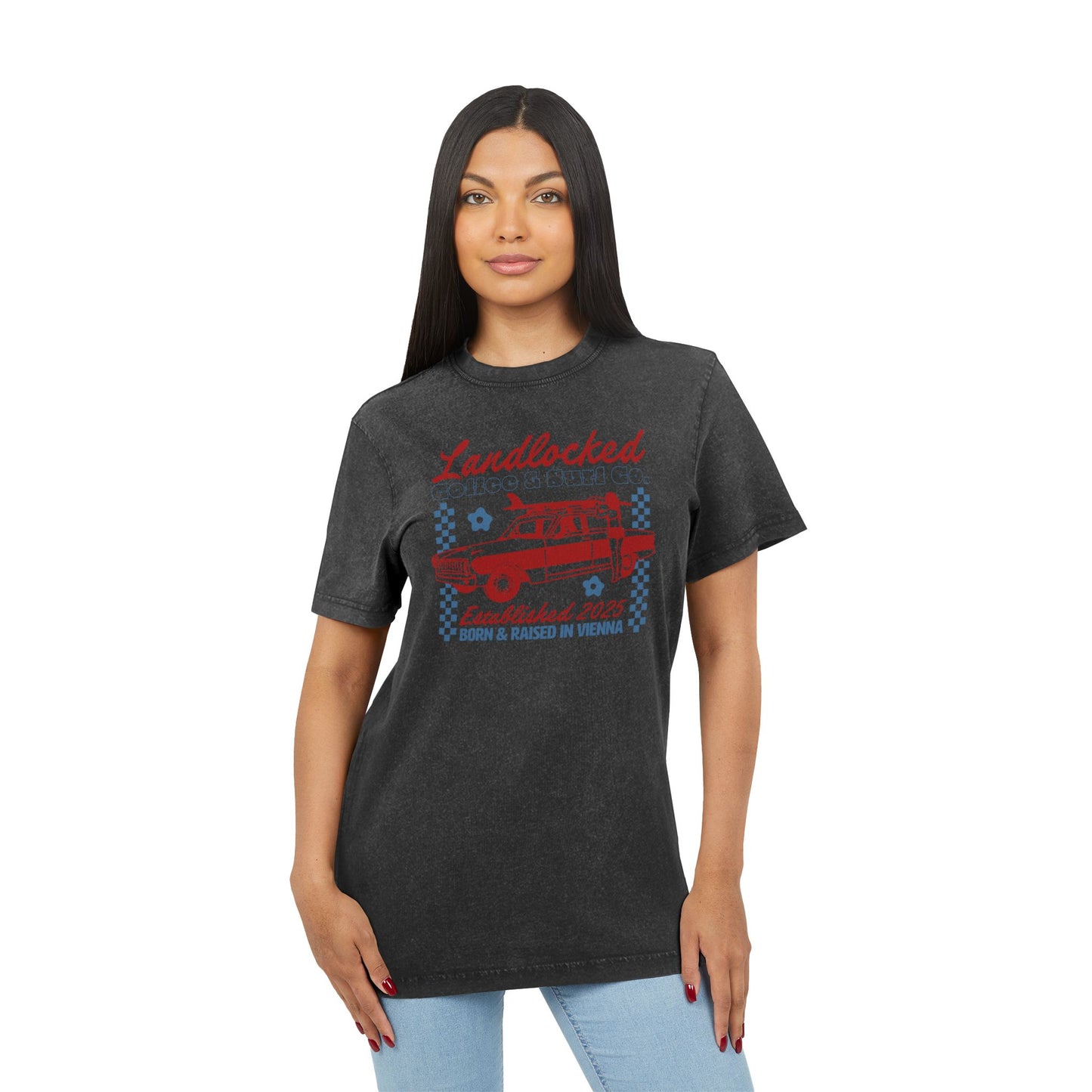 Landlocked Vintage Car Shirt