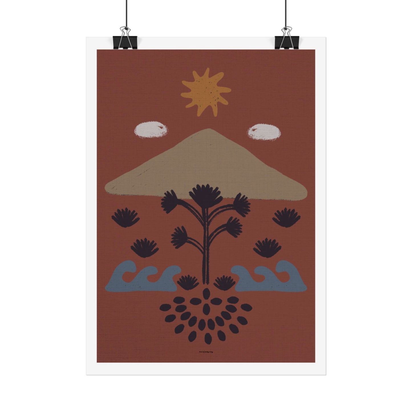 Earth connected Poster