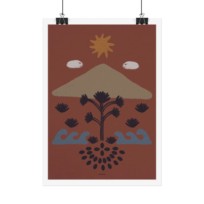 Earth connected Poster