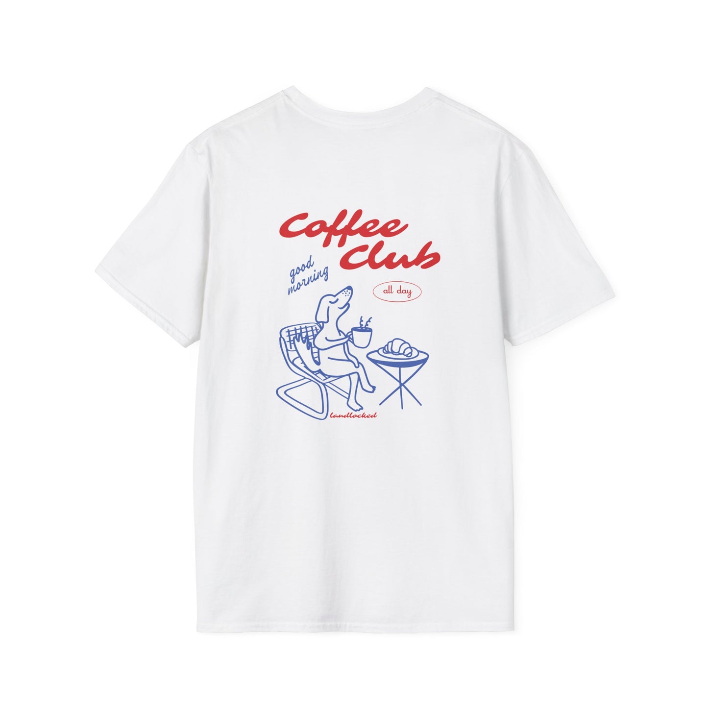 Landlocked Coffee Dog Club T-Shirt