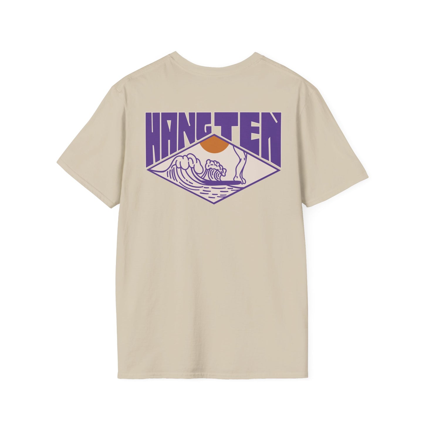Landlocked Hangten Lila Unisex T-Shirt