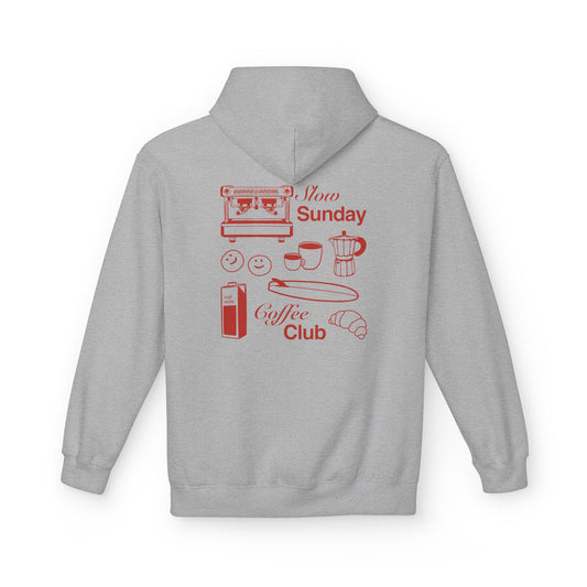 Landlocked Slow Sunday Coffee Club Hooded Sweatshirt
