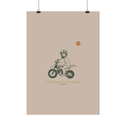 Risk the Biscuit Poster