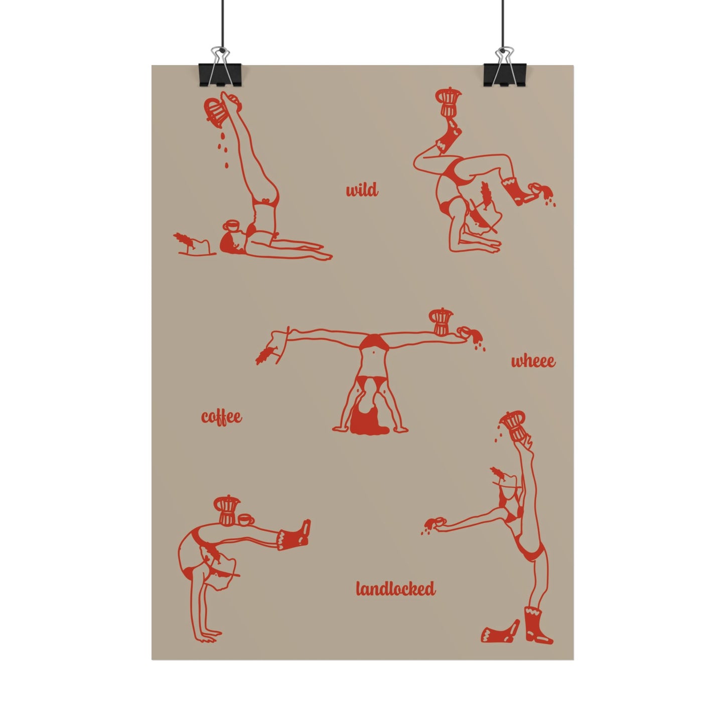 Wild Coffee Poster