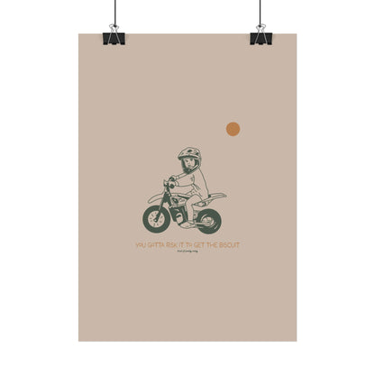 Risk the Biscuit Poster