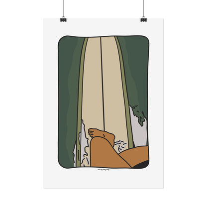 Babysteps on babywaves Poster