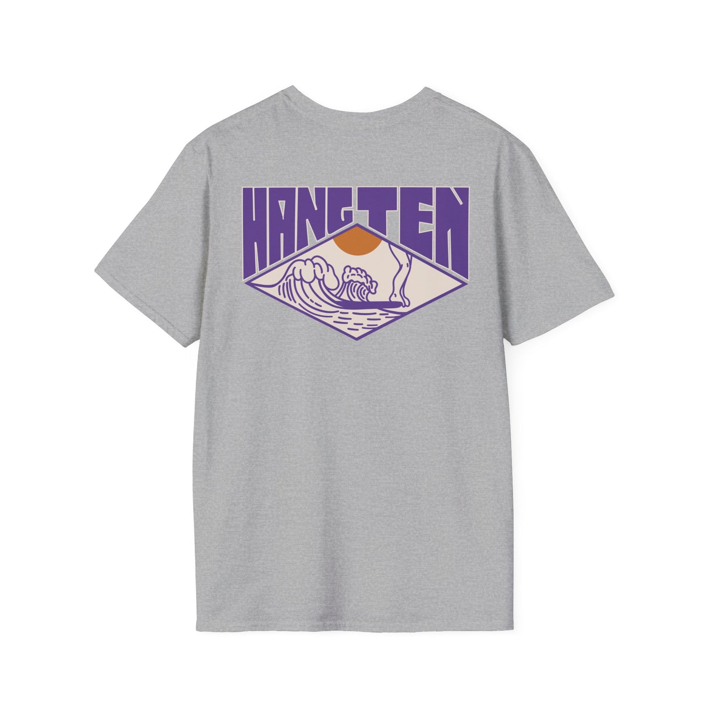 Landlocked Hangten Lila Unisex T-Shirt
