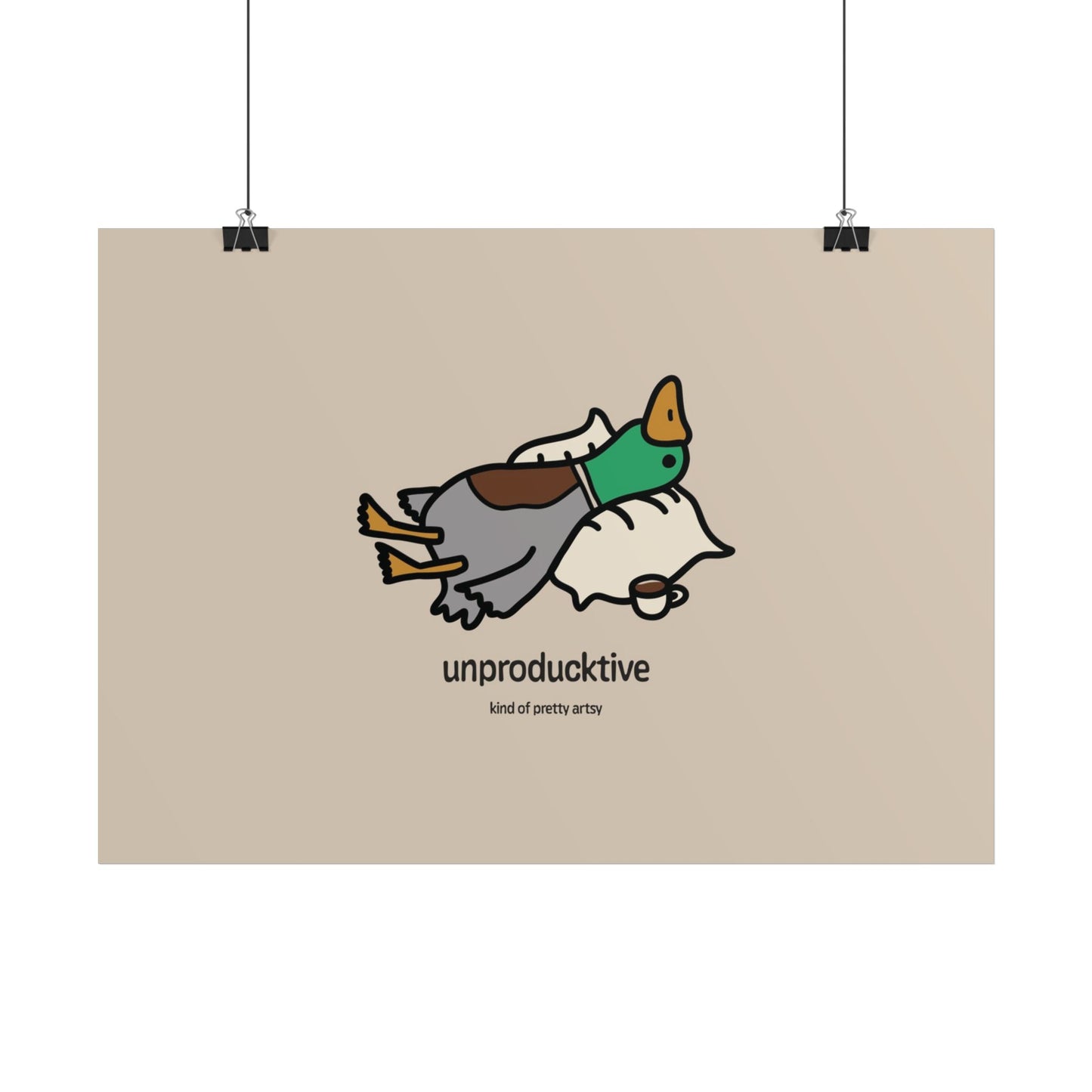 Unproducktive Poster