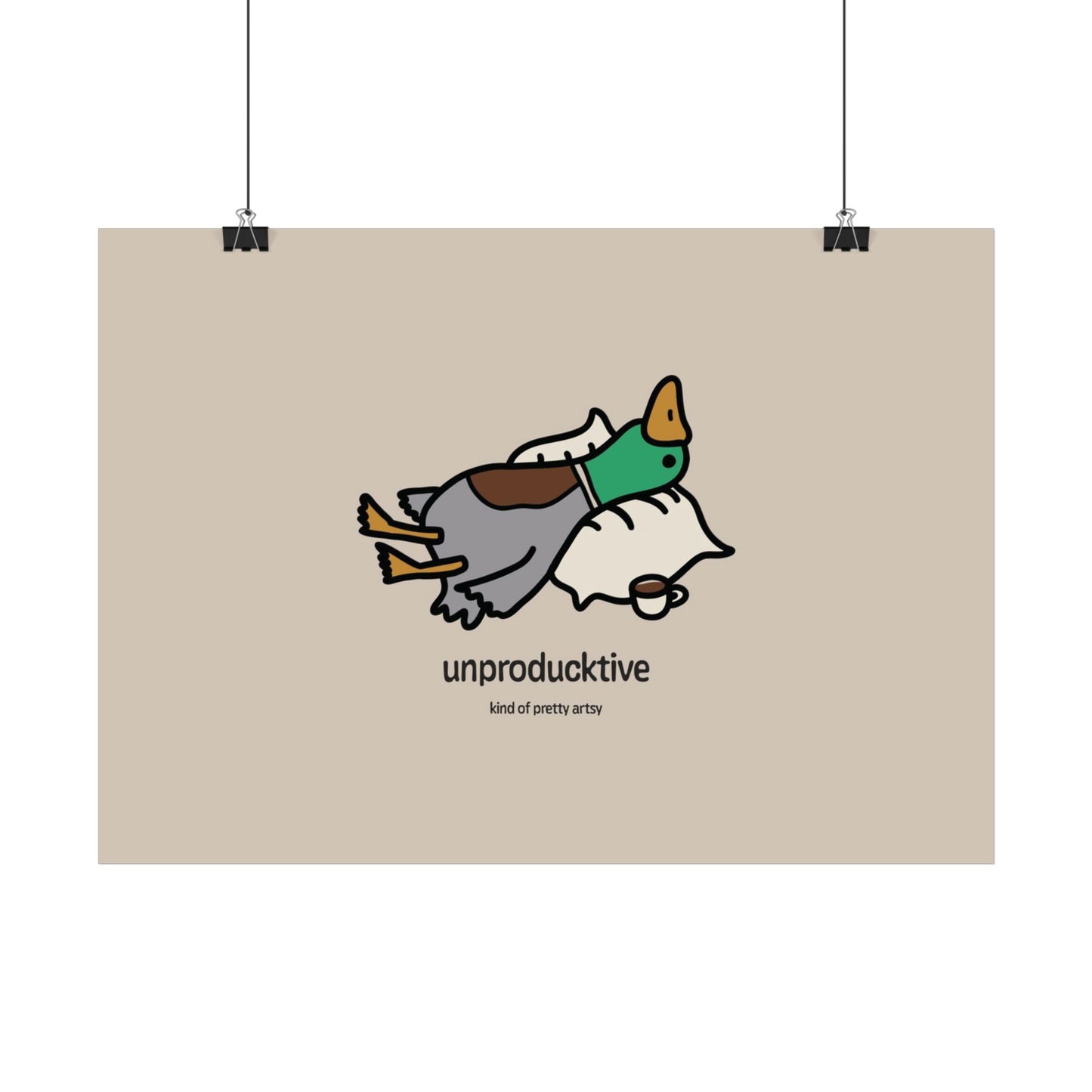Unproducktive Poster