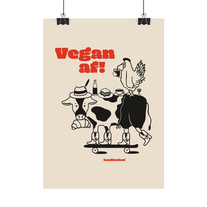 Vegan af Poster