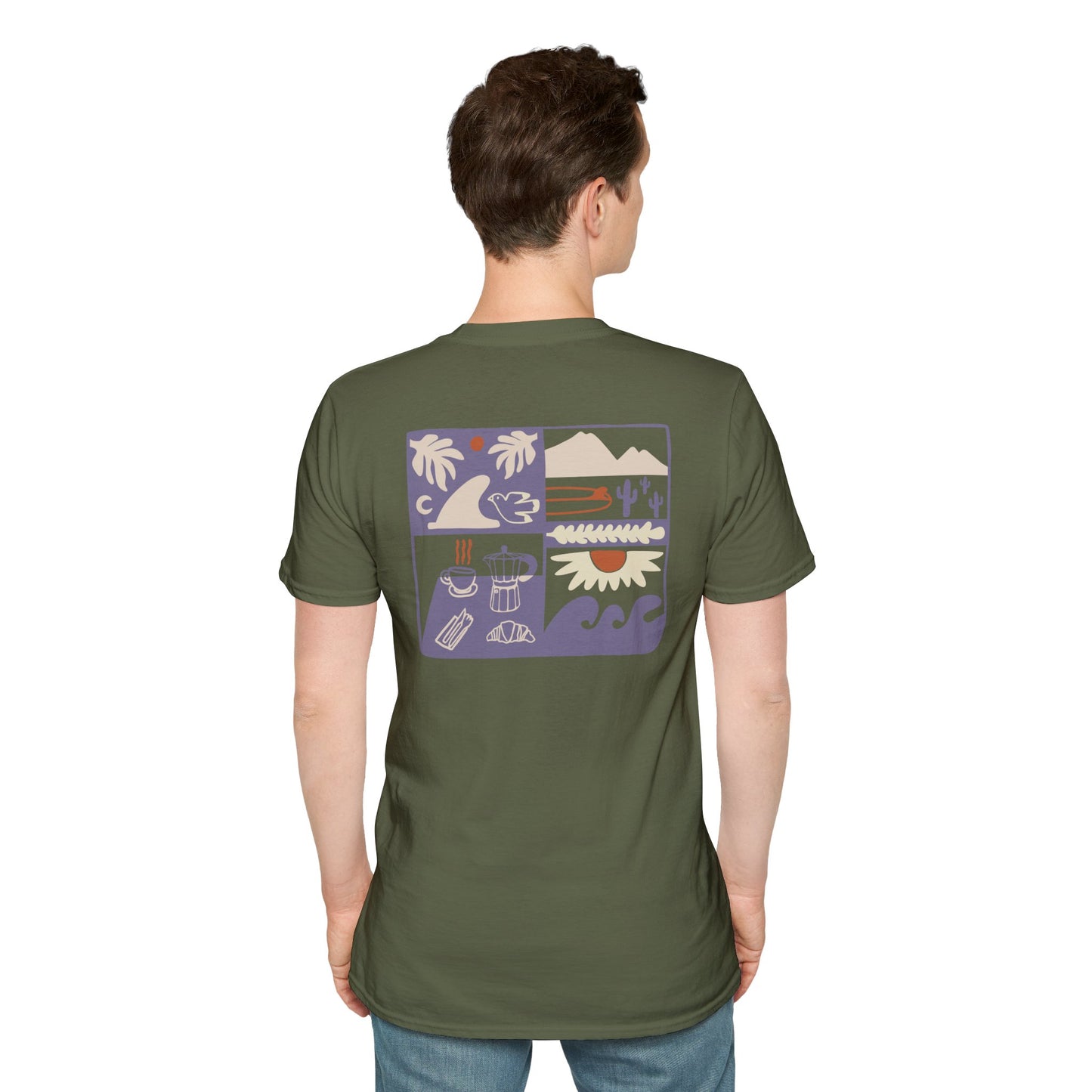 A perfect surf day Unisex T-Shirt