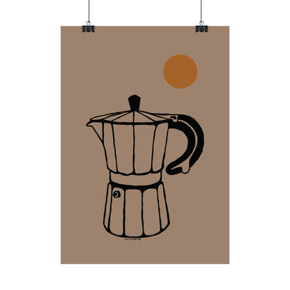 Surf Coffee II Poster