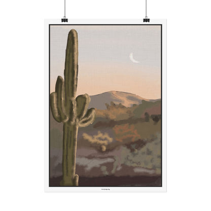 Desert Nights Poster