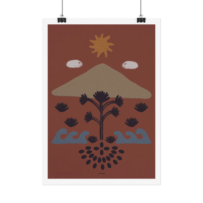 Earth connected Poster