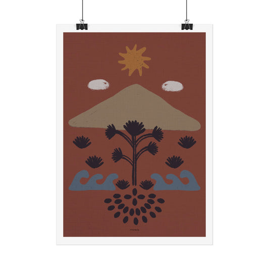 Earth connected Poster