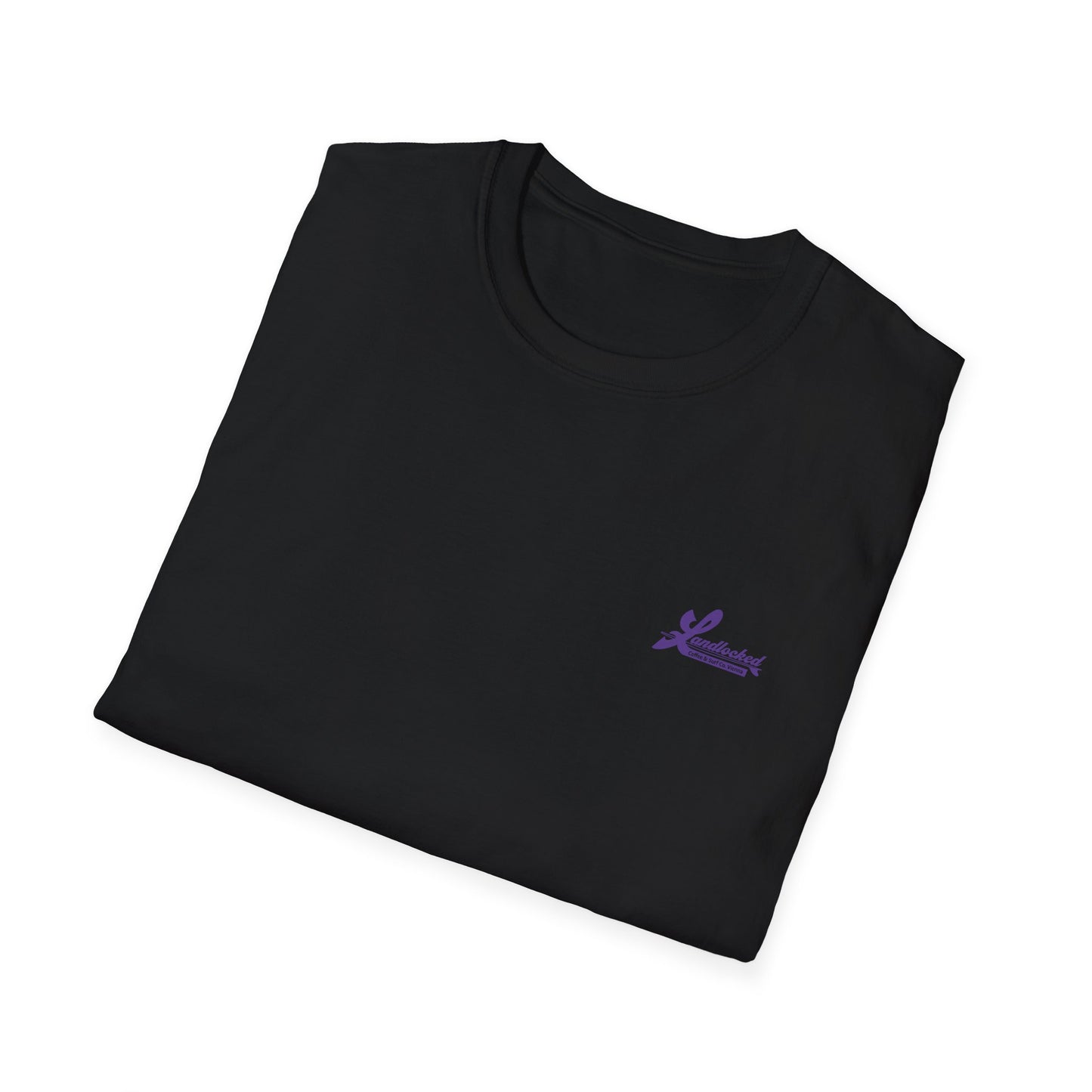 Landlocked Hangten Lila Unisex T-Shirt