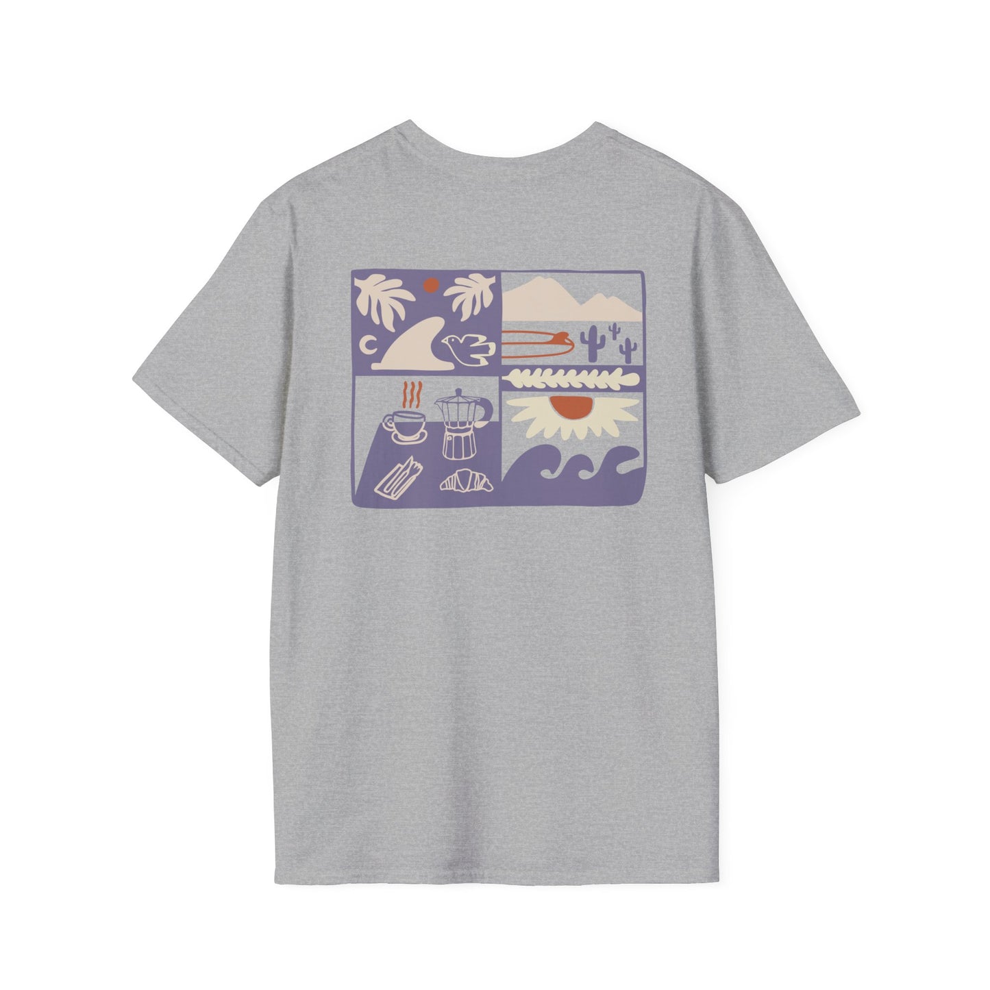 A perfect surf day Unisex T-Shirt