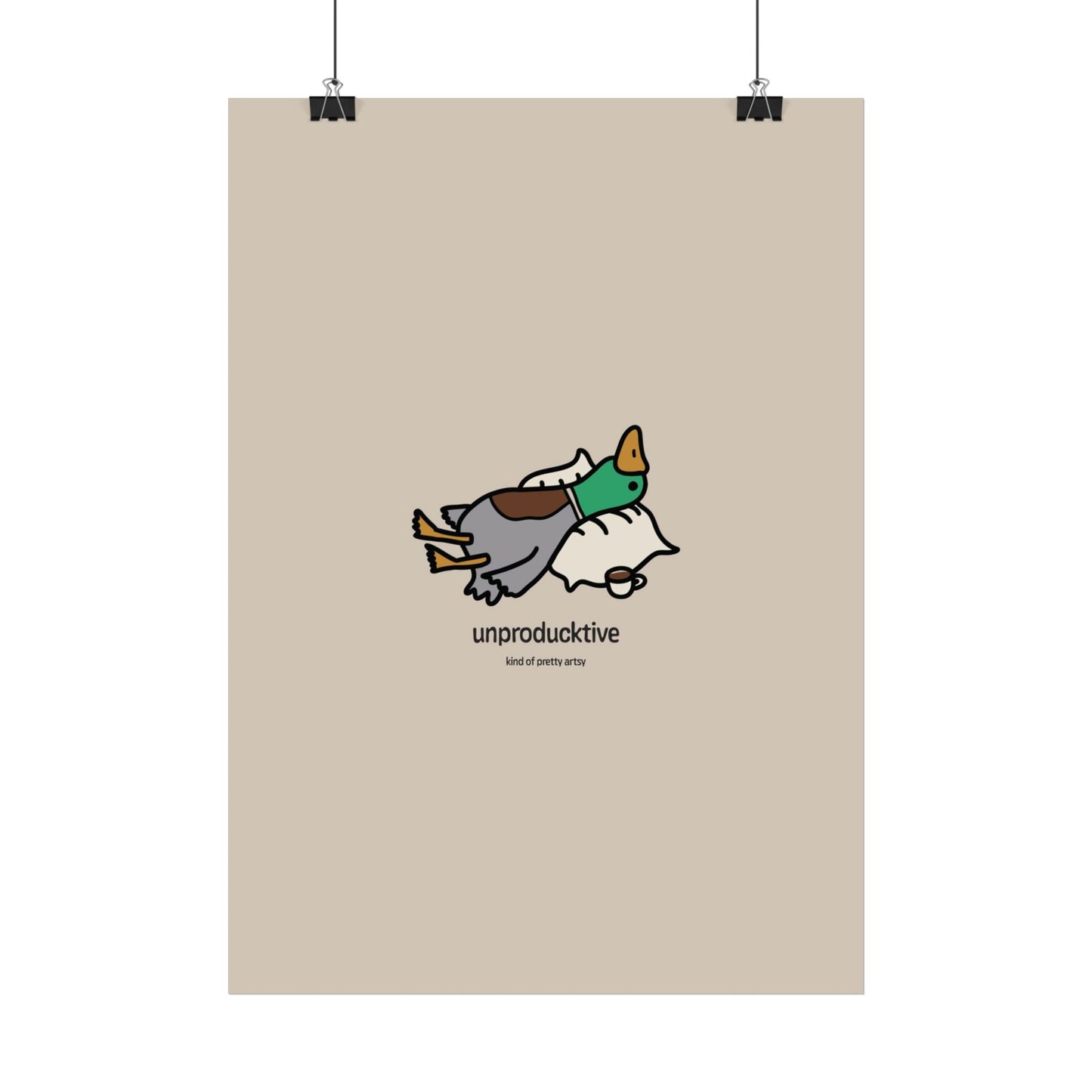 Unproducktive Poster