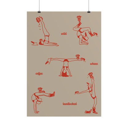 Wild Coffee Poster