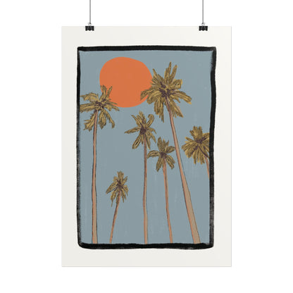 Palm Trees Poster