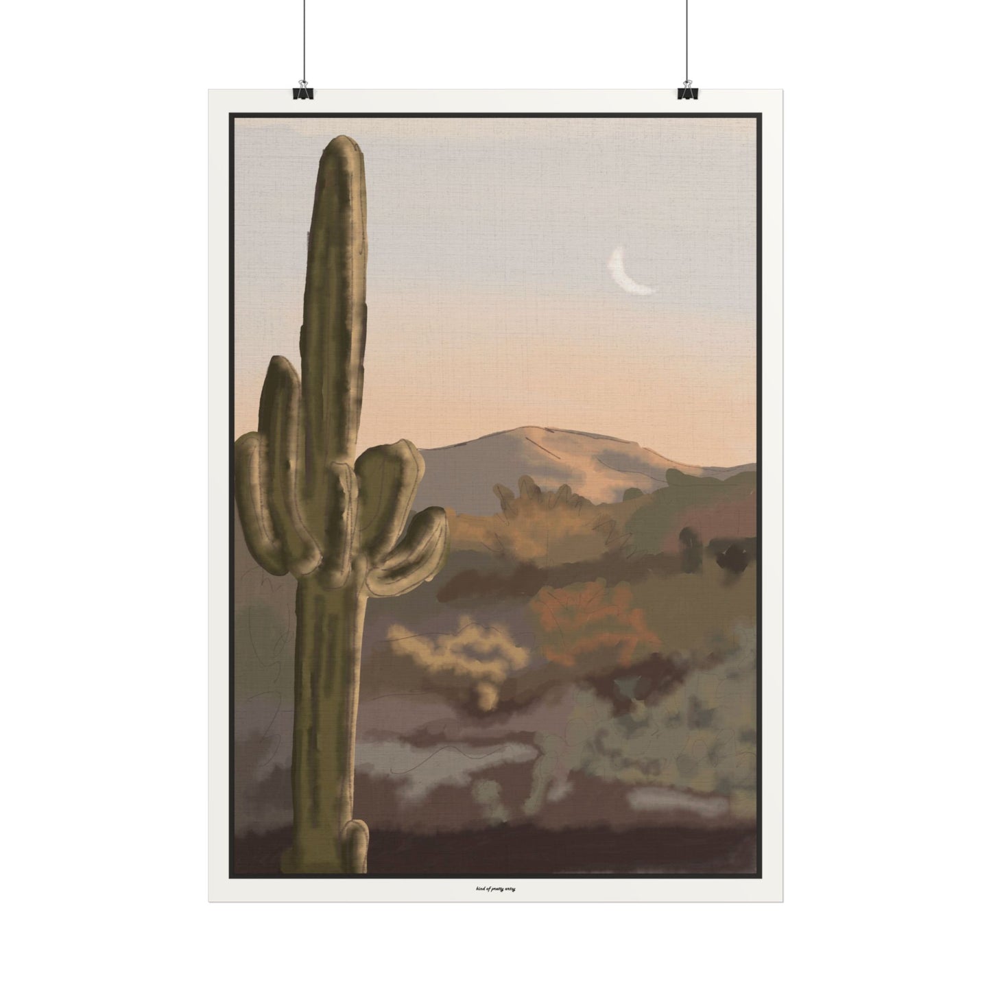 Desert Nights Poster