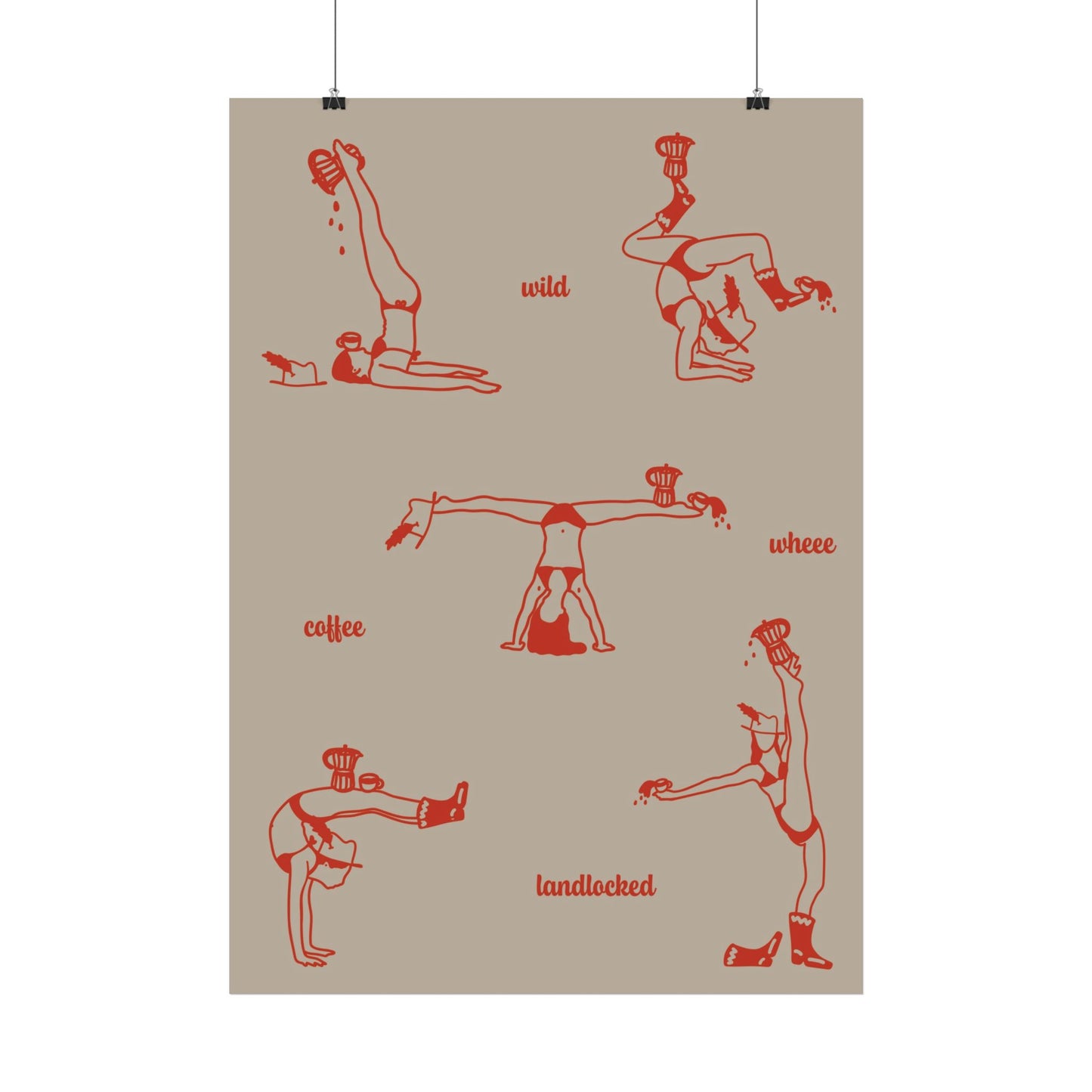 Wild Coffee Poster