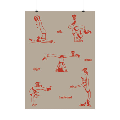 Wild Coffee Poster