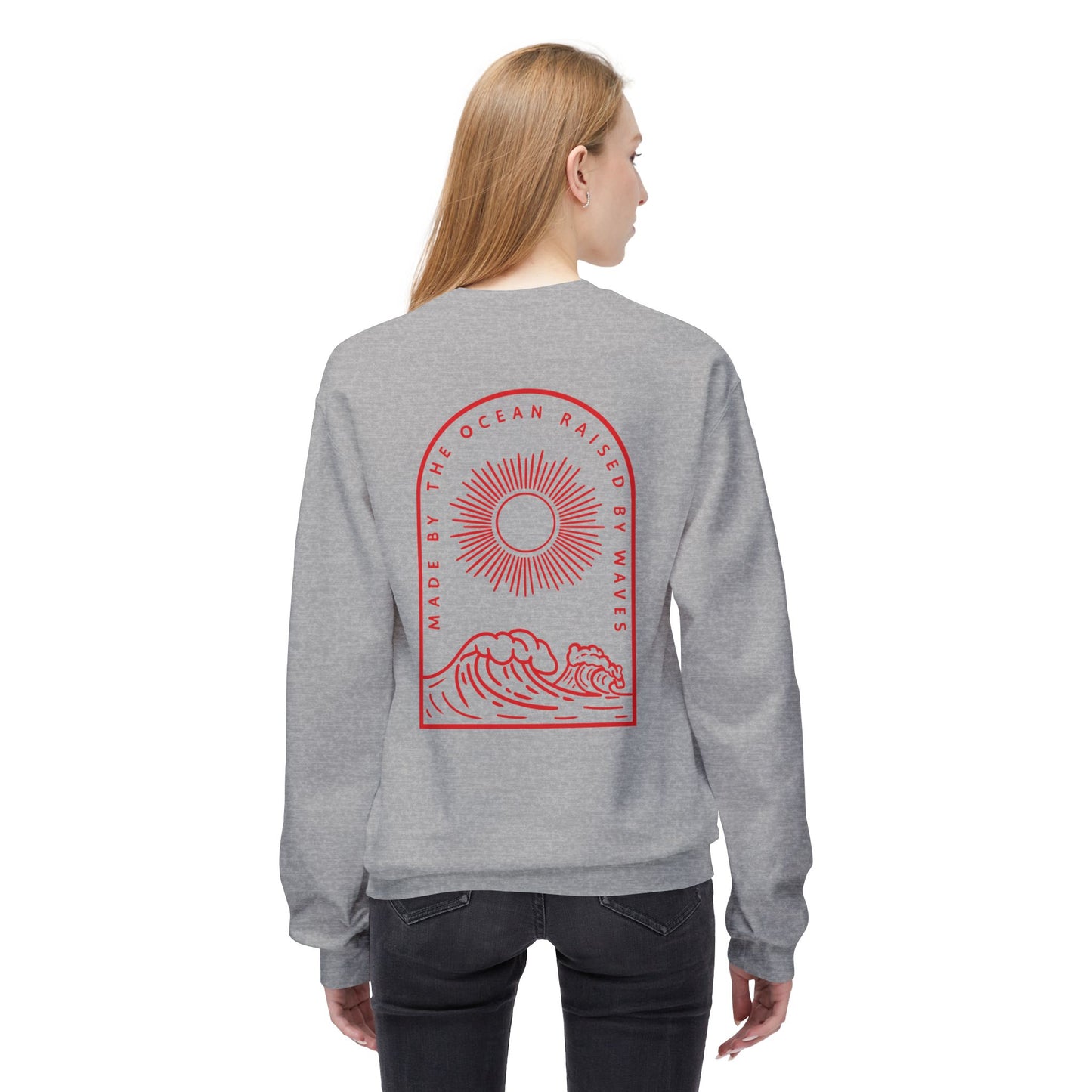 Raised by the ocean Crewneck