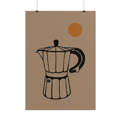 Surf Coffee II Poster