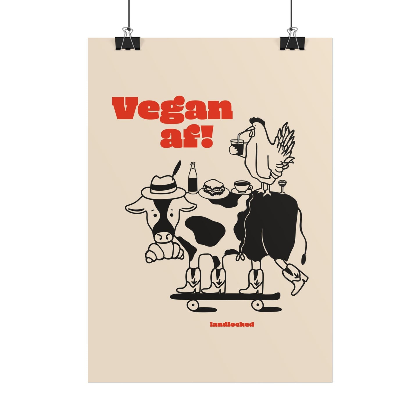 Vegan af Poster