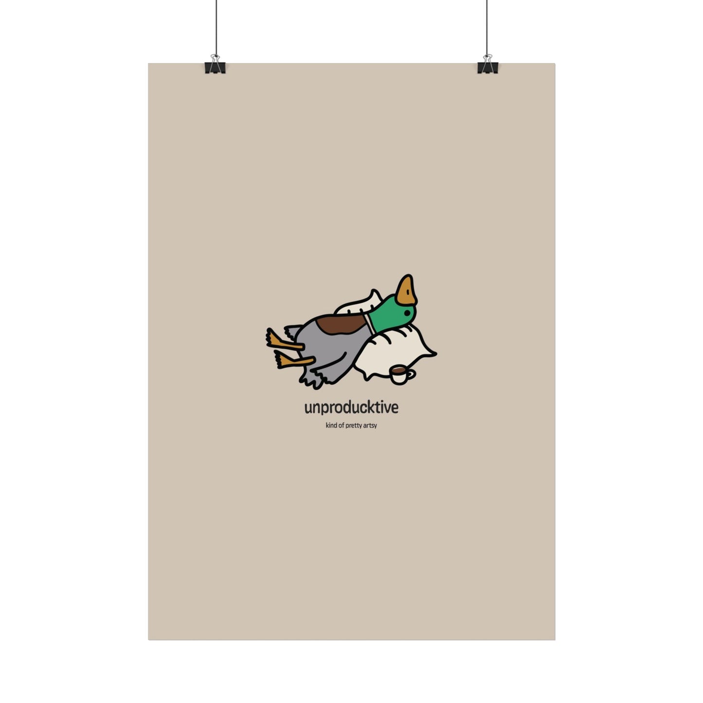 Unproducktive Poster