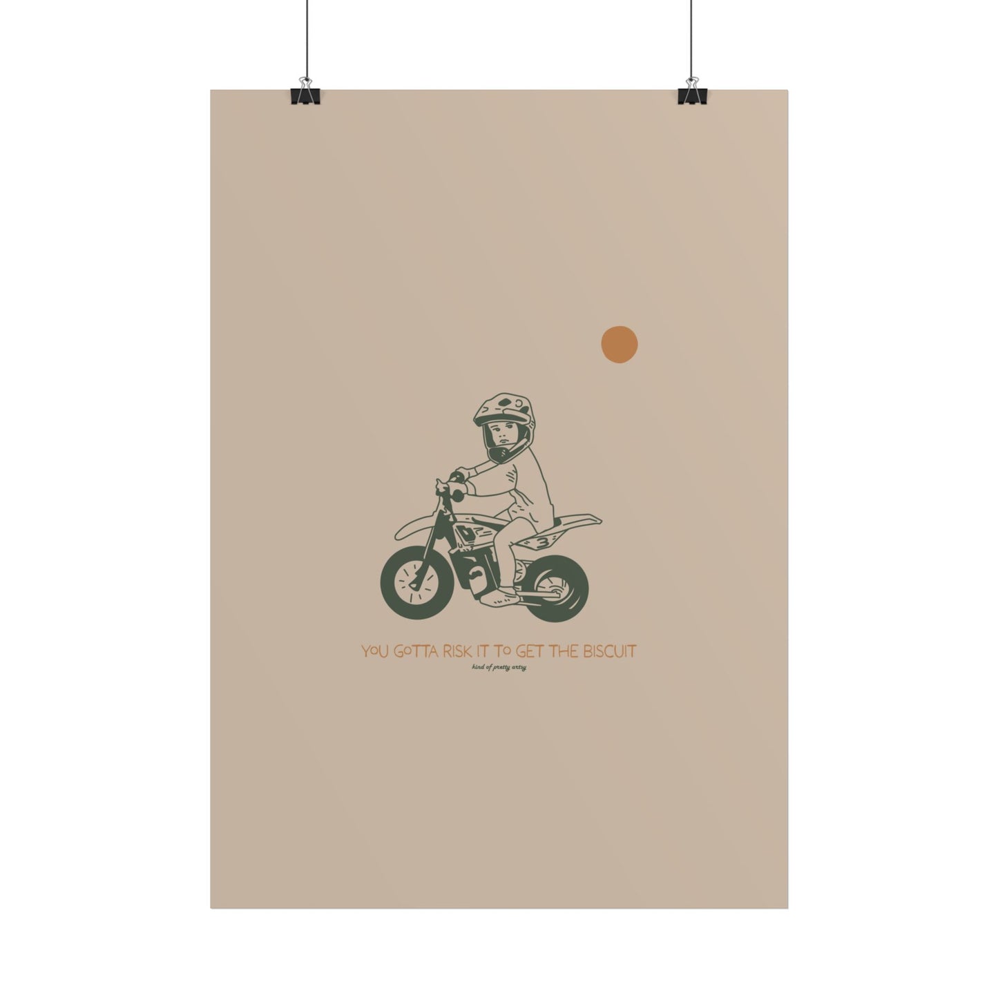 Risk the Biscuit Poster