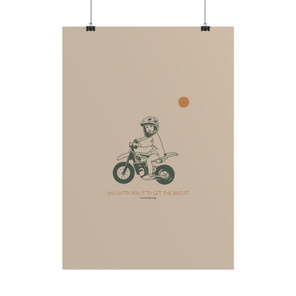 Risk the Biscuit Poster