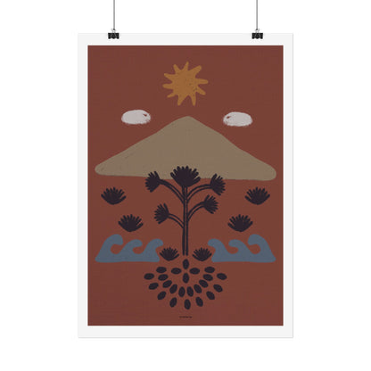 Earth connected Poster