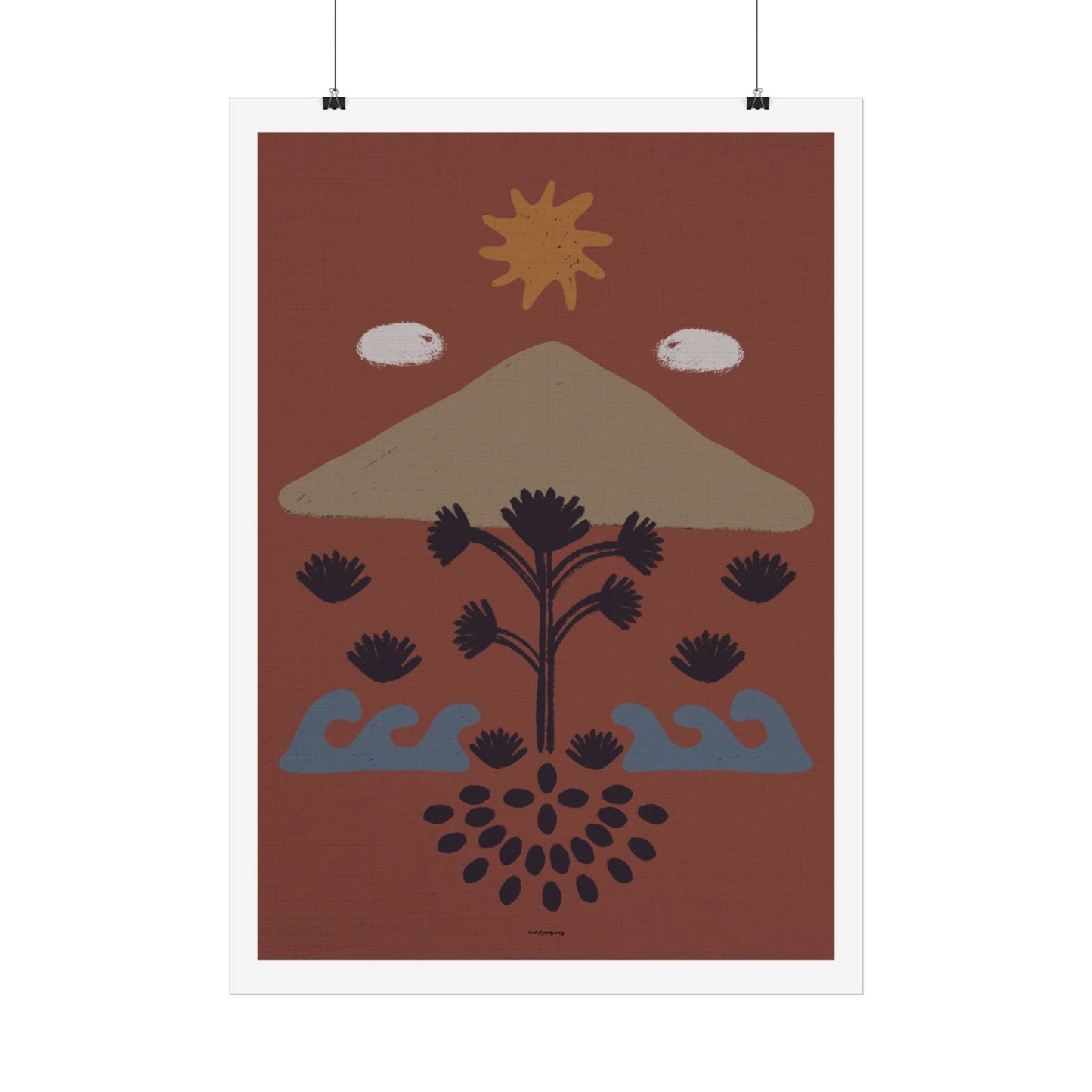 Earth connected Poster