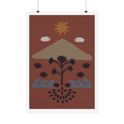 Earth connected Poster