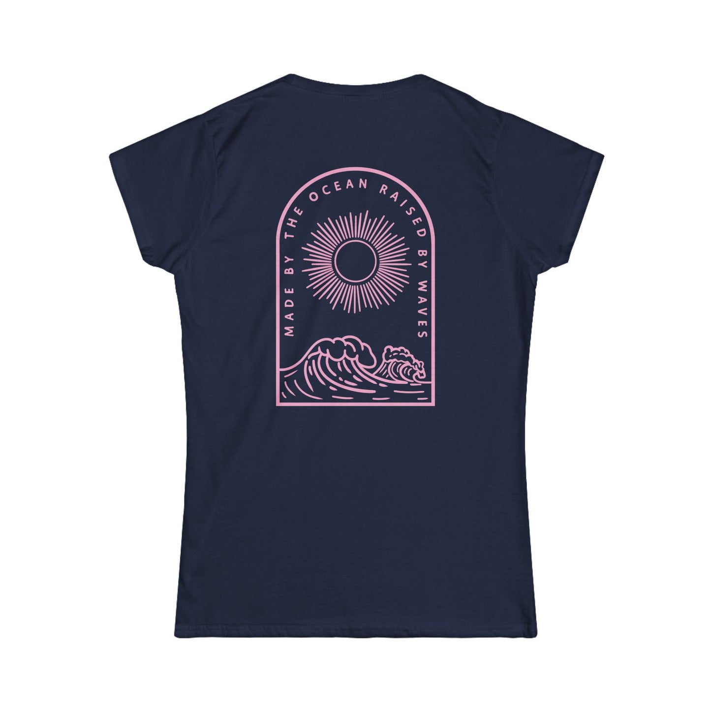 Landlocked Women's Raised by Waves T-Shirt