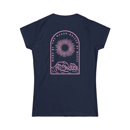 Landlocked Women's Raised by Waves T-Shirt